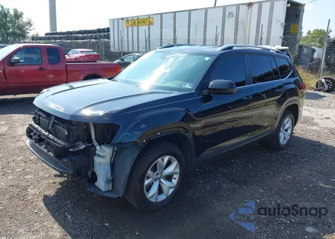 2019 Volkswagen Atlas 3.6L V6 Se W/Technology from USA, damaged, VIN 1V2UR2CA6KC555560